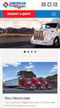 Mobile Screenshot of americanfreightways.net